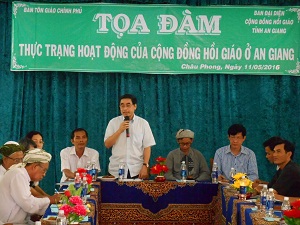 Government Religious Committee meets with Islamic community in An Giang province 