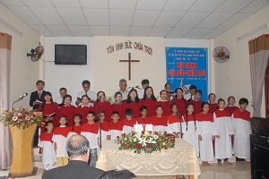 Dong Nai province: Thien Binh Protestant congregation makes its debut