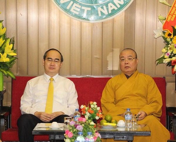 VFF leader extends Vesak greetings to Central VBS