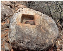 1st Century BC Buddhist remains found on hill in Amaravati  