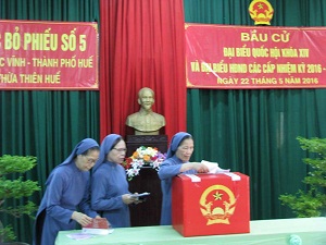 Catholics in Hue city eager to take part in Election Day