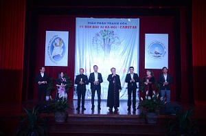 Night music concert in Thanh Hoa diocese