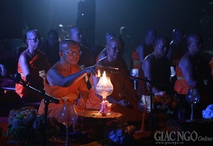 Vesak festival in Borobudur Temple, Indonesia 