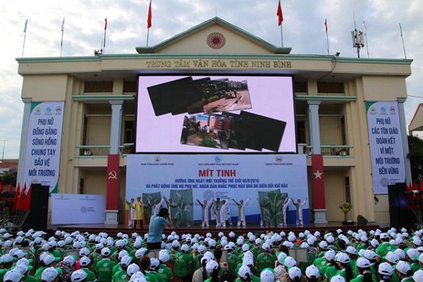 Religious women join open meeting in response to World Environment Day