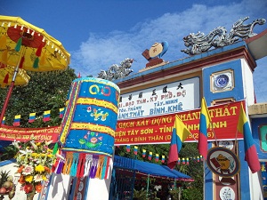 Binh Dinh province: Tay Son Caodai parish starts reconstruction of its oratory