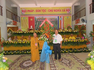 Ben Tre province: Mo Cay Bac district VBS holds Buddhist congress