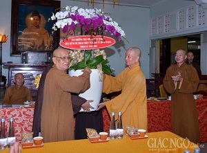 Ho Chi Minh city VBS extends congratulation to Buddhist dignitaries elected to National Assembly, People’s Councils