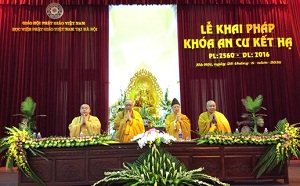 Hanoi: Vietnam Buddhist Institute starts summer retreat course 2016