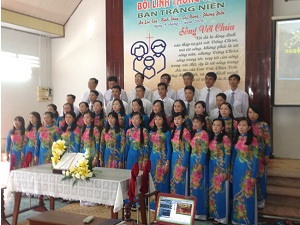 Soc Trang province: An Lac Tay Church’s middle-age board holds Protestant spiritual refreshment, fellowship meeting