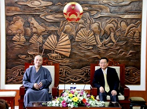 GCRA receives delegation of Tao Dong Zen sect of China