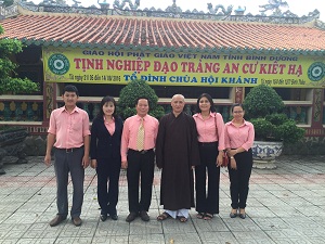 Binh Duong province: Religious Committee leader visits provincial VBS’s summer retreat courses