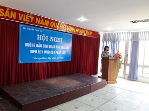 GCRA holds workshop for key Protestants from provinces of Dong Nai, Ba Ria - Vung Tau and Ho Chi Minh City