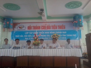 Ben Tre province:  Ante – Creation Caodai Church holds religious administration training 