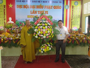 Buddhist Sangha in Ba Tri district holds 6th Buddhist congress in Ben Tre province