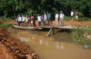 Quang Nam province: Caritas of Da Nang Diocese starts reconstruction of Ba Thien Bridge  