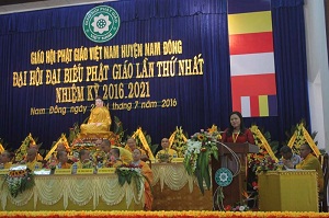 Thua Thien Hue province: Buddhist Sangha in Nam Dong district holds congress