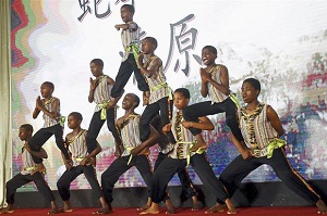 Buddhist African youths thrill Ipoh folk