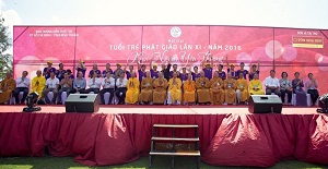 1,200 Buddhist youths attend training camp in Binh Thuan province