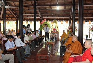 Dong Nai province: Religious Committee visits Theravada Buddhism retreat school