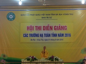 Buddhist Sangha in Ba Ria- Vung Tau province holds preaching competition 