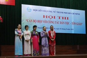 Ho Chi Minh city: Contest on ethnic, religious affairs held for women