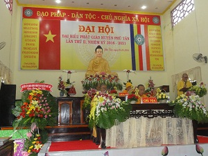 Ca Mau province: Phu Tan district VBS holds 2nd Buddhist congress