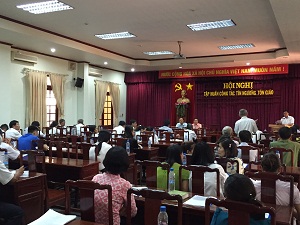  Religious affairs training held in Binh Dương’s Thu Dau Mot city