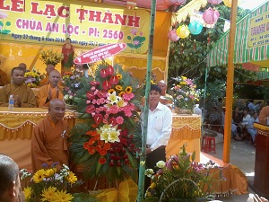 Buddhist Pagoda in Ben Tre inaugurates main worshipping temple