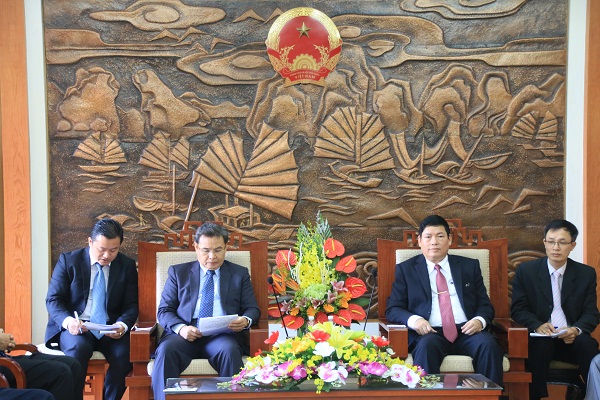 GCRA leader receives delegation of Laos National Construction Front