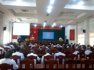 Environmental protection training for religious personnel held in Ben Tre