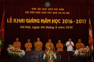 Vietnam Buddhist Institute in Hanoi opens new school year