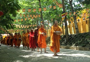 Retreat of Theravada Buddhism in Dong Nai