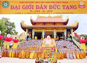 Grand Buddhist ordination conference held in Ninh Thuan