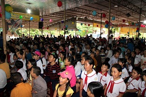 Buddhist temples in Ba Ria – Vung Tau hold celebrating programs for children on occasion of Mid-autumn Festival