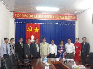 Vietnam Baptist Church visits Religious Committee in Ca Mau