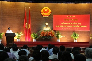 MOHA holds conference on State administrative discipline,  Ho Chi Minh’s thought