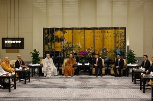 Buddhist leaders of S. Korea, China, Japan meet to promote exchanges, peace