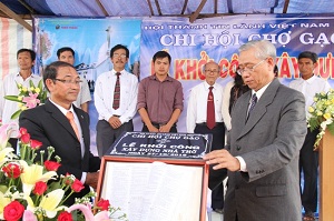 Construction work on Protestant church started in Tien Giang province