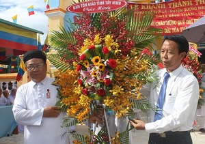 New Caodai oratory inaugurated in Tay Ninh province