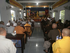 Buddhist Chapter in Ninh Thuan celebrates VBS’s 35th Anniversary