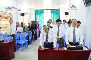 Protestant prayers and fellowship meeting held in Da Nang 