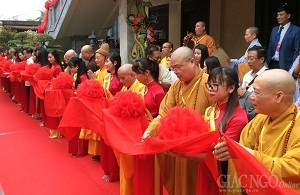 Phong Hanh pagoda in Hai Duong inaugurates its three-jewel building