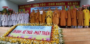 Results of district-level Buddhist congress in Tien Giang 