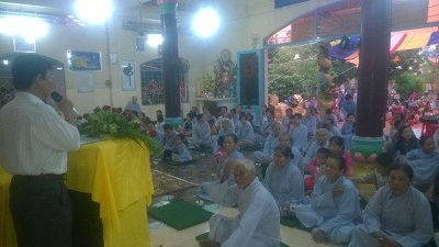 Dong Thap disseminates laws to Hoa Hao Buddhist followers  