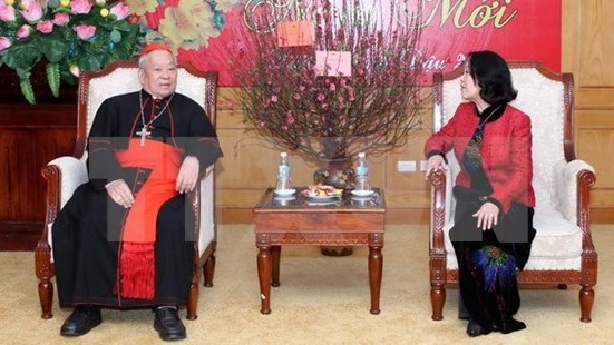 Hanoi Archdiocese extends greetings to Mass Mobilisation Commission