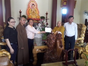 GCRA’s delegation extends New Year greetings to religious organizations in Central Highlands