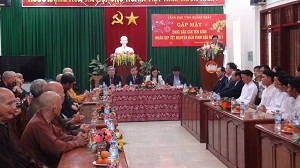 New Year meeting with religious leaders held in Quang Ngai