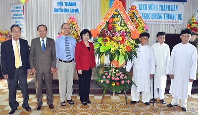 Da Nang city’s authorities visit Missionary Caodai Church