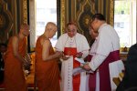 Thai cardinal offers cooperation to new Buddhist patriarch for the nation’s peace