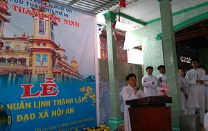 New Caodai parish established in An Giang